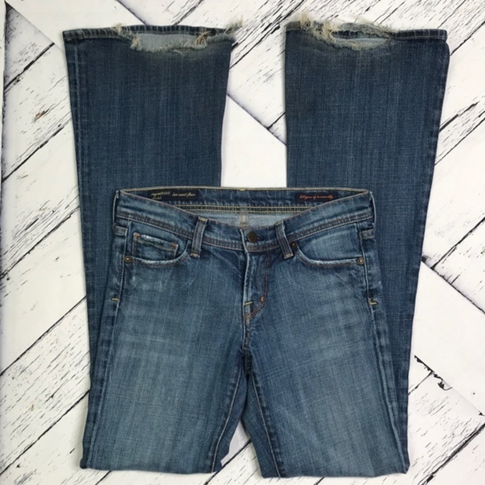 CITIZENS OF HUMANITY Ingrid Low Waist Flare Jeans - Picture 4 of 15